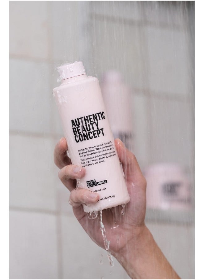 Authentic Beauty Concept Glow Conditioner | Hydrating Conditioner for Color Treated Hair | Color-Preserving | Moisturizes Colored Hair | Vegan & Cruelty-free | Sulfate-free | 8.4 fl. oz.