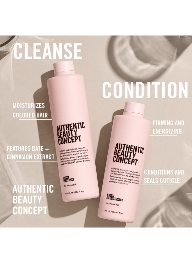 Authentic Beauty Concept Glow Conditioner | Hydrating Conditioner for Color Treated Hair | Color-Preserving | Moisturizes Colored Hair | Vegan & Cruelty-free | Sulfate-free | 8.4 fl. oz.