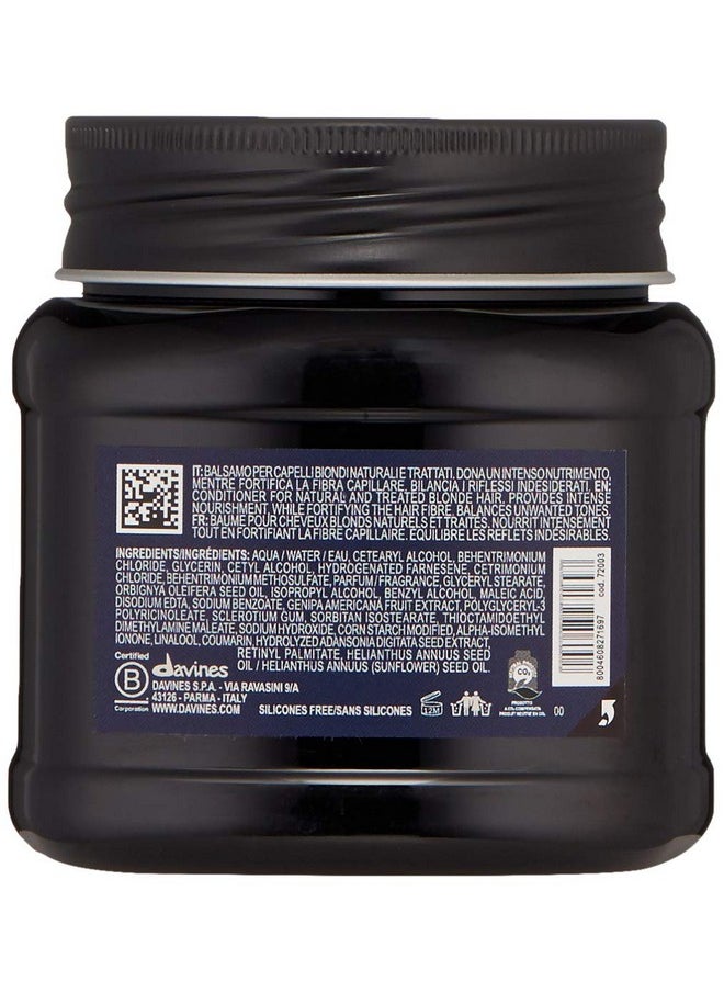 Davines Heart of Glass Rich Conditioner for Blonde Care, 8.76 oz.