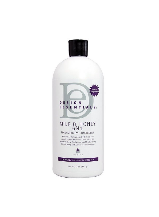 Design Essentials Milk & Honey 6N1 Reconstructive Conditioner, 32oz,SG_B01CKJHSOO_US