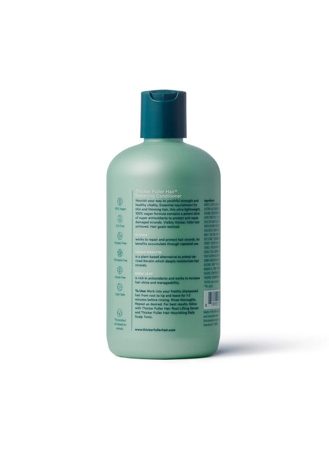 Thicker Hair Care Thicker Fuller Hair Repairing Conditioner, 12 Oz, Green (819933011744)