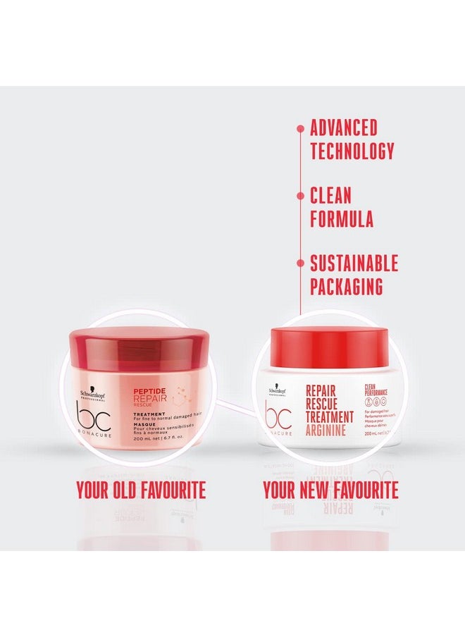 Schwarzkopf BC Peptide Repair Rescue Treatment, 200ml 4045787429077