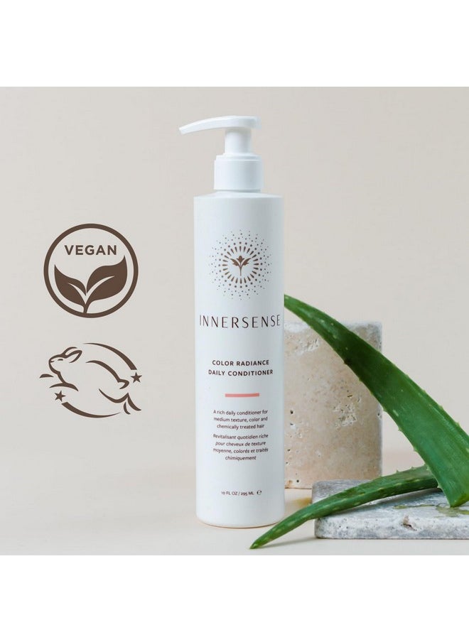 INNERSENSE Organic Beauty - Natural Color Radiance Daily Conditioner | Non-Toxic, Cruelty-Free, Clean Haircare (10 fl oz | 295 ml)