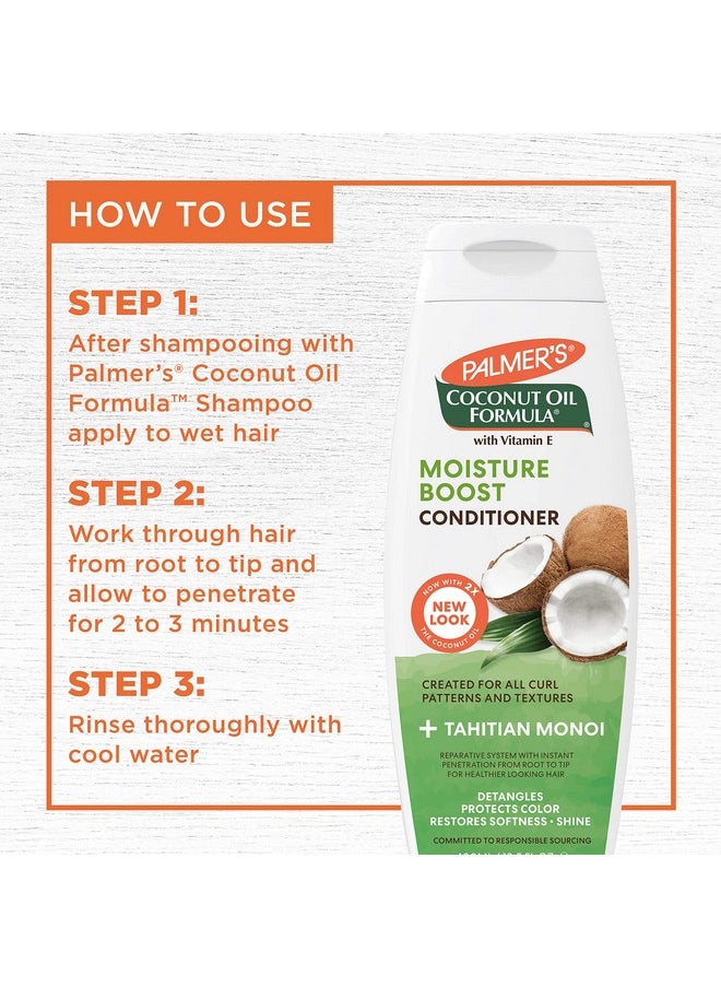 Palmer's Coconut Oil Formula Moisture Boost Conditioner, 13.5 Ounce