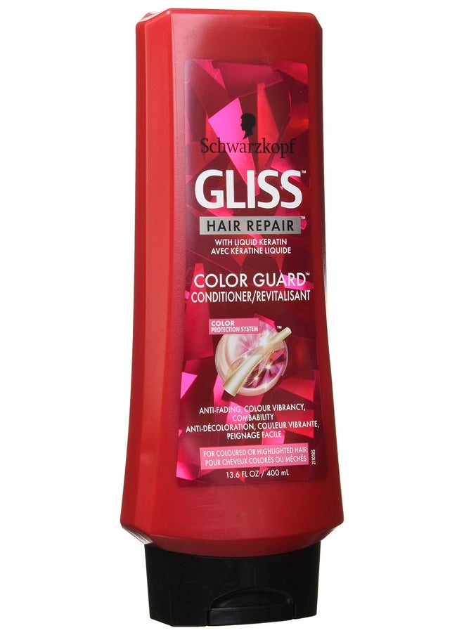 Gliss Hair Repair Color Guard Hair Conditioner With Liquid Keratin, 13.6 Oz