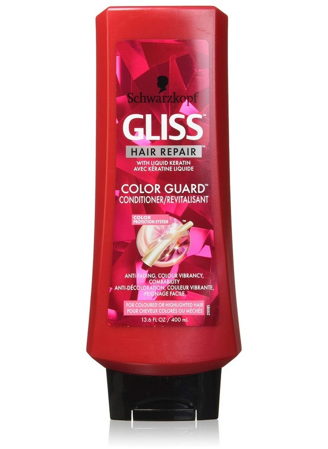 Gliss Hair Repair Color Guard Hair Conditioner With Liquid Keratin, 13.6 Oz