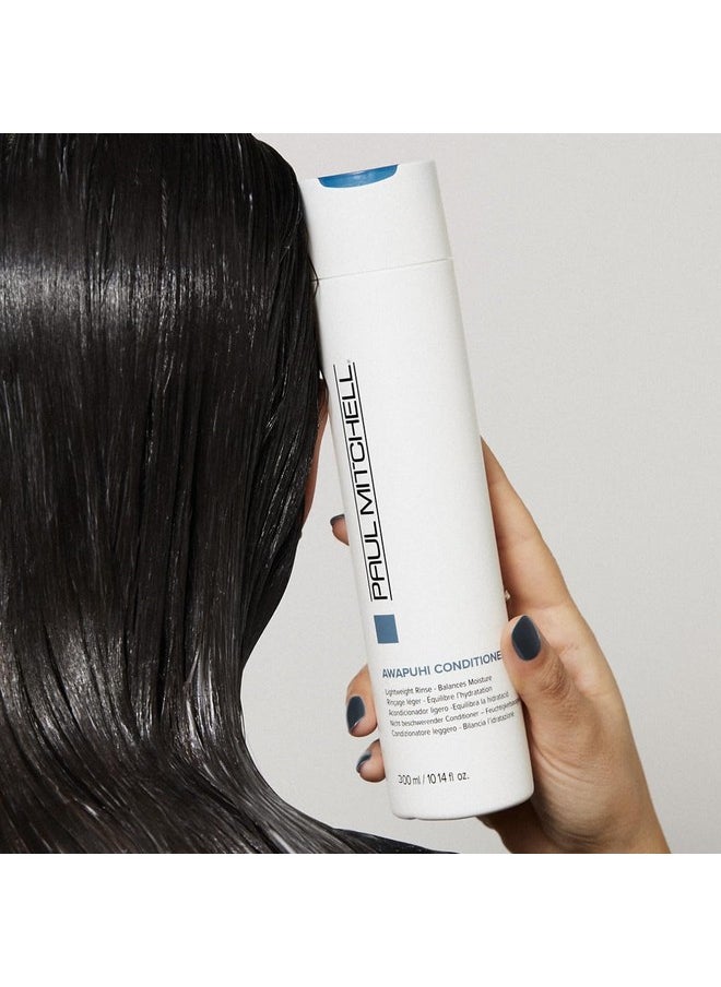 Paul Mitchell Awapuhi Conditioner, Lightweight Rinse, Balances Moisture, For All Hair Types, Especially Fine to Medium + Color-Treated, 33.8 oz.