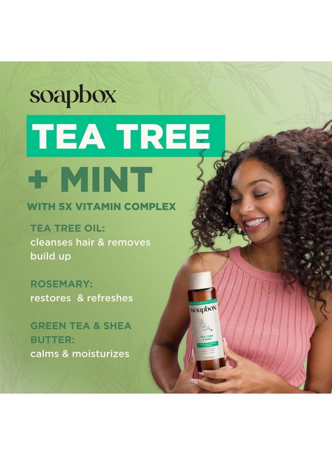 Soapbox Conditioner, Tea Tree with Shea Butter, 3 Count