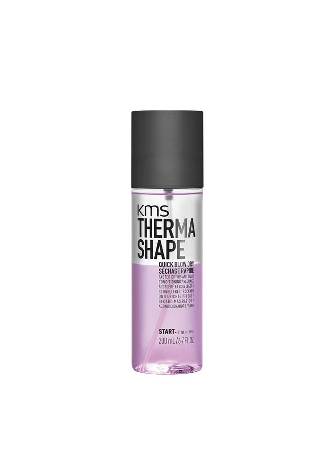 KMS THERMASHAPE Quick Blow Dry Spray for Full, Natural Blow Outs 6.7 oz
