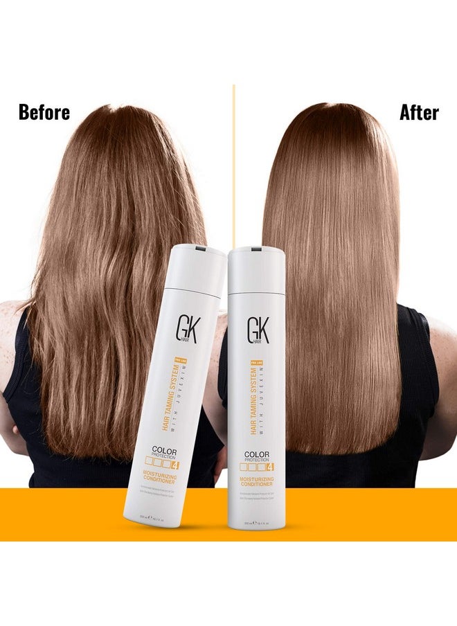 GK HAIR Global Keratin Moisturizing Conditioner (300ml/10.1 Fl Oz) for Hydrating Color Protection Dry Damage Curly Frizzy Color Treated Hair Repair Organic Paraben Sulfate Free All Hair Types