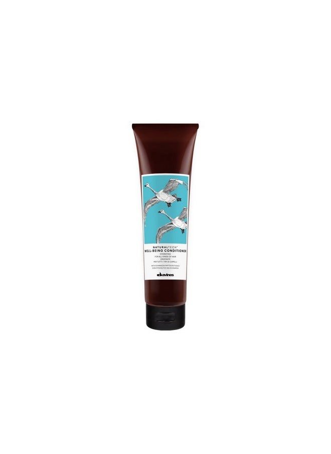 Davines Naturaltech WELLBEING Conditioner, Detangle While Adding Moisture And Shine, Leave Hair Easy To Style, 5.07 fl. oz.