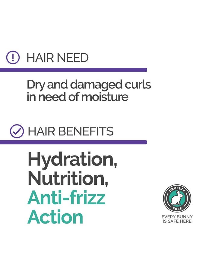 NOVEX My Curls Super Curly Deep LEAVE IN Conditioner - 35 oz. - Defines Curls - Controls Volume - Reduces Frizz - Adds Softness - For All Curly Hair Types