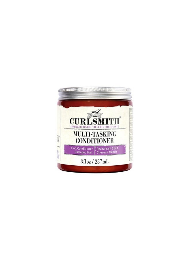 CURLSMITH - Multi-Tasking Conditioner, 3 in 1 Conditioner with Proteins, for Damaged Hair (8 fl oz)