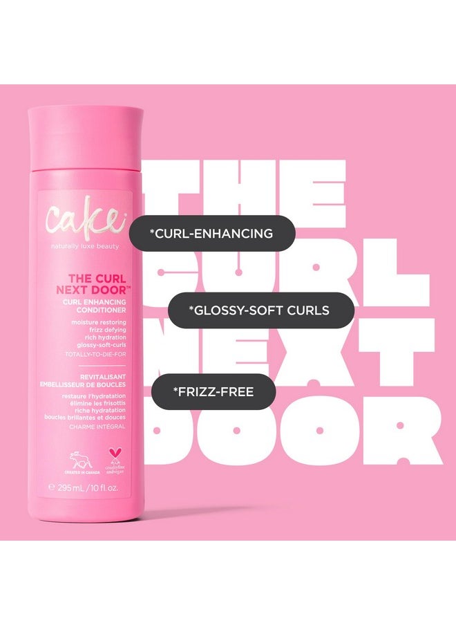 Cake Beauty The Curl Next Door Curl Enhancing Conditioner, 10 Ounce