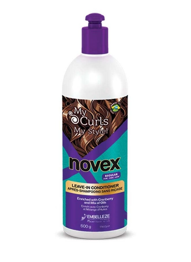 Novex Hair Care My Curls Memorizer Leave in Conditioner, 17.6 oz.