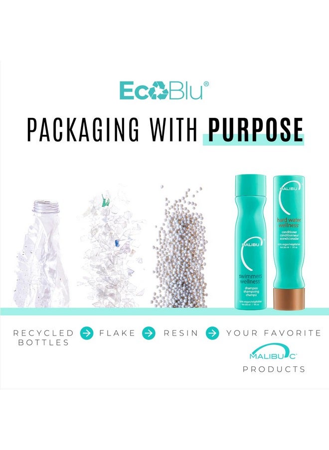 Malibu C Blondes Enhancing Conditioner (9 oz) - Hair Hydrating Conditioner for Natural + Processed Blondes - Protects Hair from Discoloration & Damage