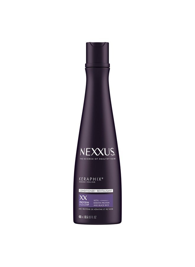Nexxus Keraphix Conditioner Keraphix with ProteinFusion for Damaged Hair With Keratin Protein and Black Rice 13.5 oz