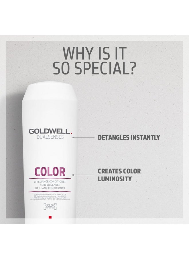 Goldwell Dualsenses Color Brilliance Conditioner, 10.1 Fl Oz (Pack of 1)