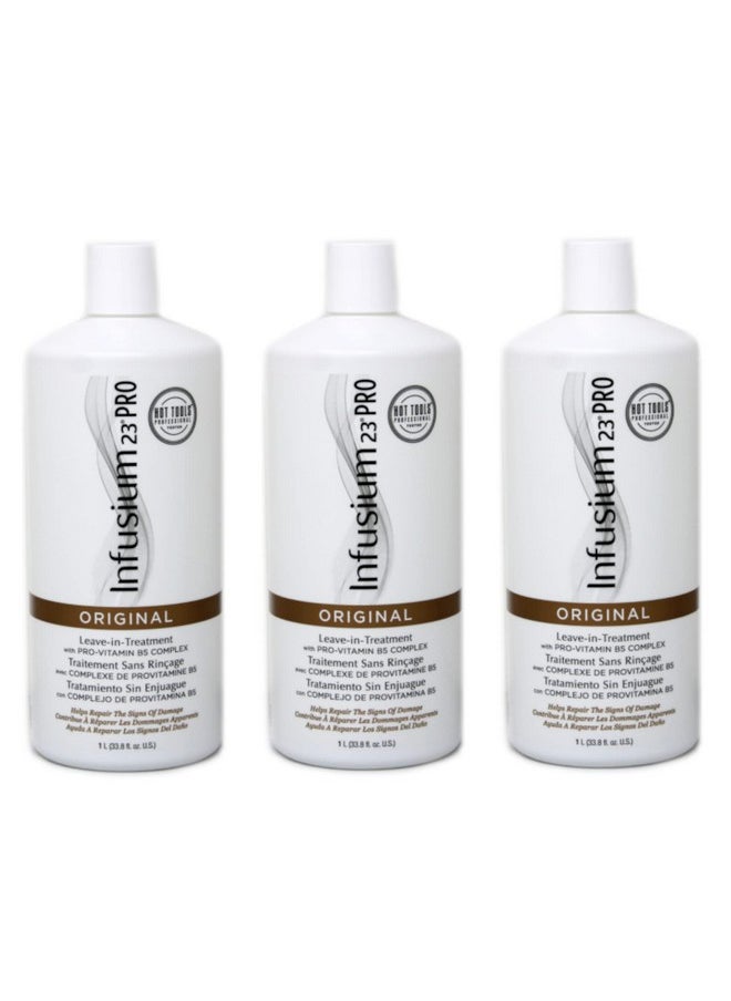 INFUSIUM 23 Pro Treatment Original 33.8 Ounce (999ml) (Pack of 3)
