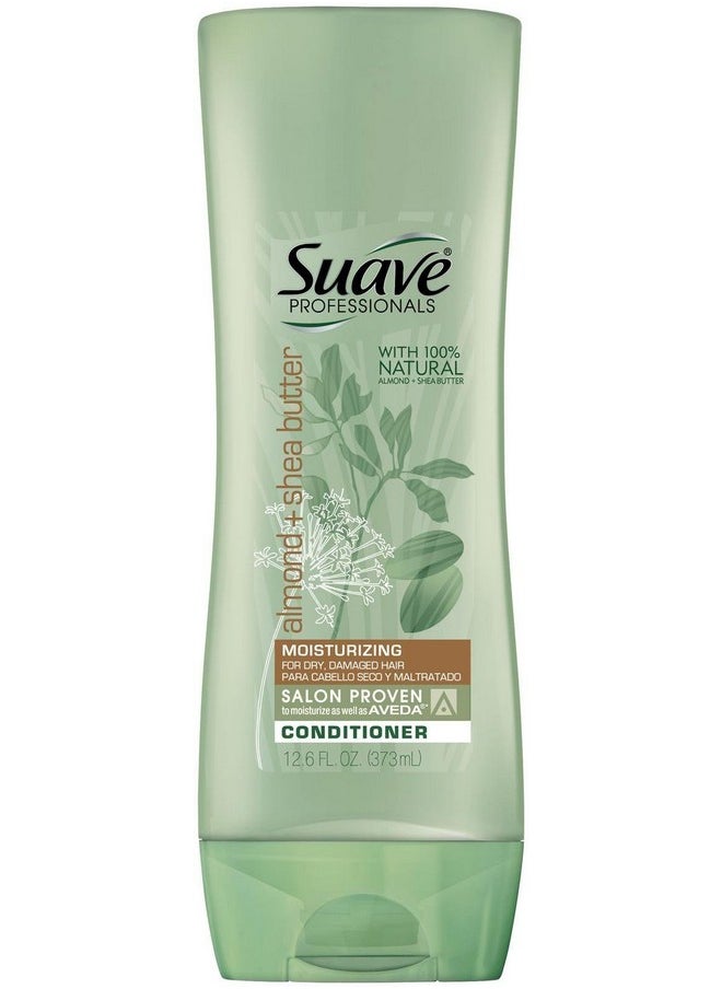 Suave Professionals Moisturizing Conditioner, Almond & Shea Butter, 12.6 oz
