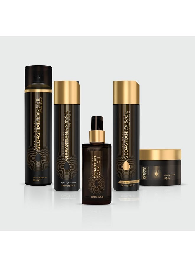 Sebastian Dark Oil Lightweight Conditioner Infused with Jojoba Oil and Argan Oil, 8.4 oz