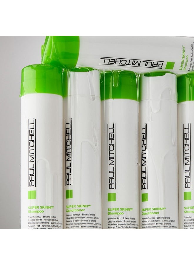 Paul Mitchell Super Skinny Conditioner Prevents Damage, Softens Texture, For Frizzy Hair