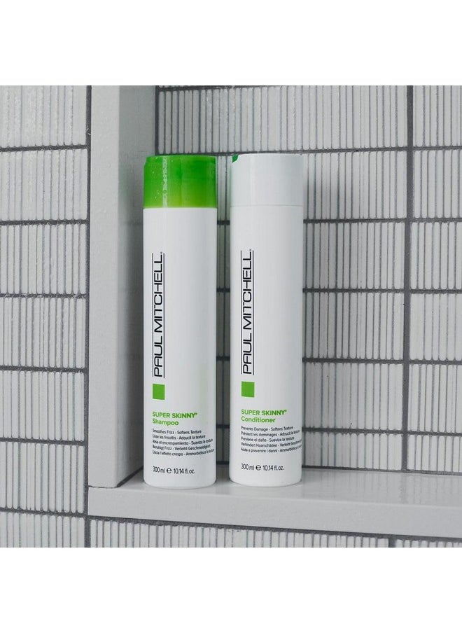 Paul Mitchell Super Skinny Conditioner Prevents Damage, Softens Texture, For Frizzy Hair
