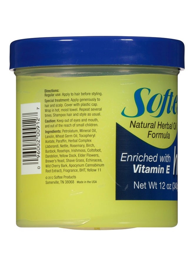 Softee Hair Food with Vitamin E 12 oz.