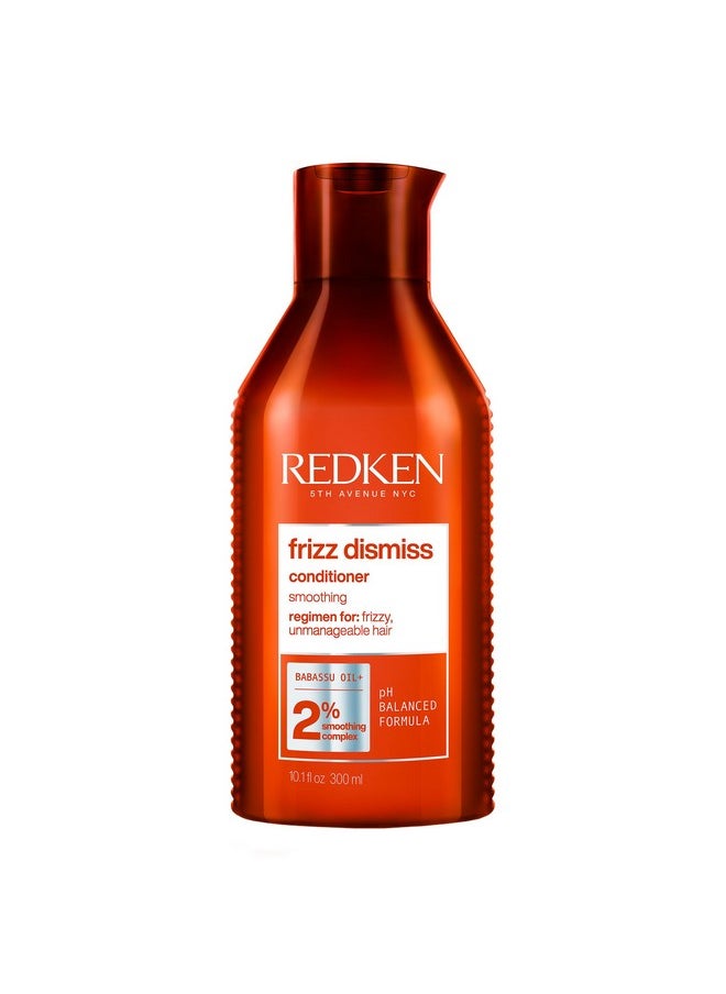 Redken Frizz Dismiss Conditioner | Sulfate Free Conditioner For Frizzy Hair | Moisturizes and Smooths | Provides Soft, Silky Hair | Long-Lasting Frizz Control | Humidity Protection | Anti Frizz