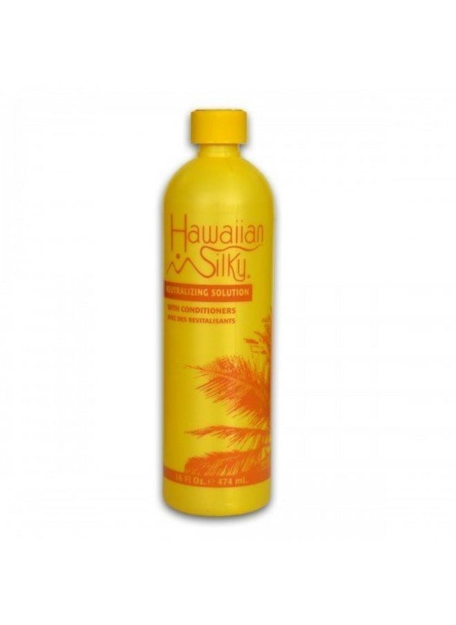 Hawaiian Silky neutralizing solution, Yellow, 16 Fl Ounce