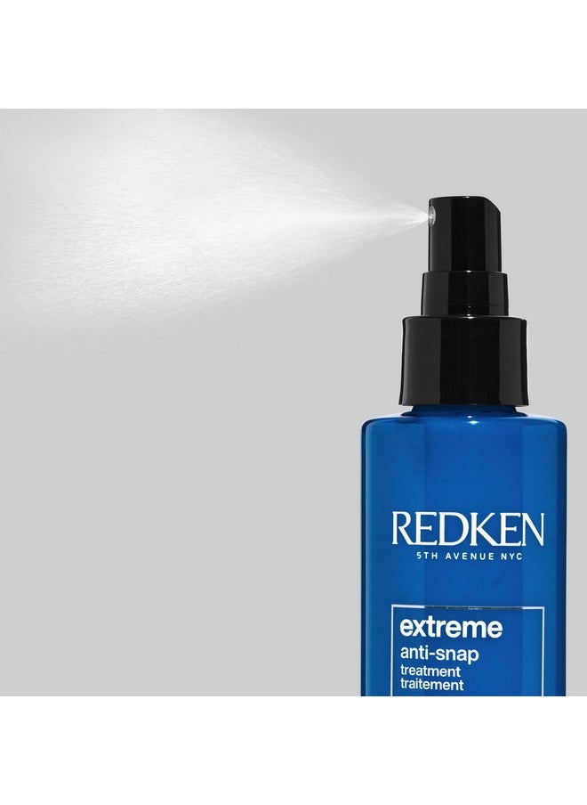 Redken Extreme Anti-Snap Anti-Breakage Leave-In Treatment | for Distressed Hair | Fortifies & Helps Reduce Breakage | Infused with Proteins | 8.5 Fl. Oz.