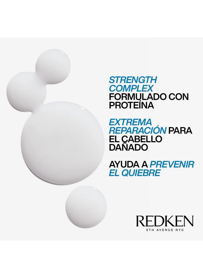 Redken Extreme Anti-Snap Anti-Breakage Leave-In Treatment | for Distressed Hair | Fortifies & Helps Reduce Breakage | Infused with Proteins | 8.5 Fl. Oz.