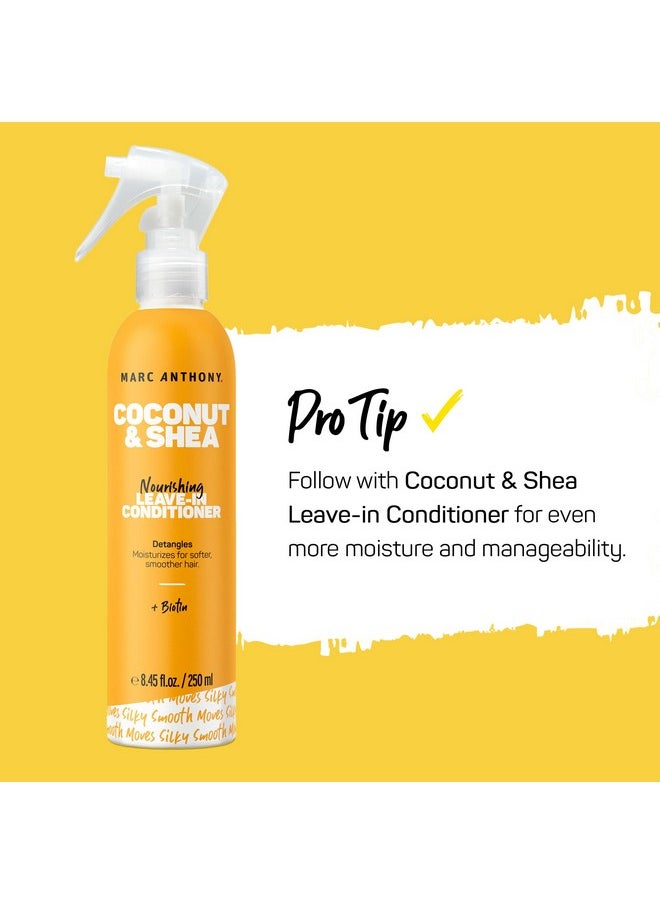 Marc Anthony Volumizing Conditioner with Coconut Oil & Shea Butter - Nourishing & Hydrating Haircare with Biotin for Dry & Damaged Hair - Restore Moisture & Protects Hair - Paraben & Sulfate Free