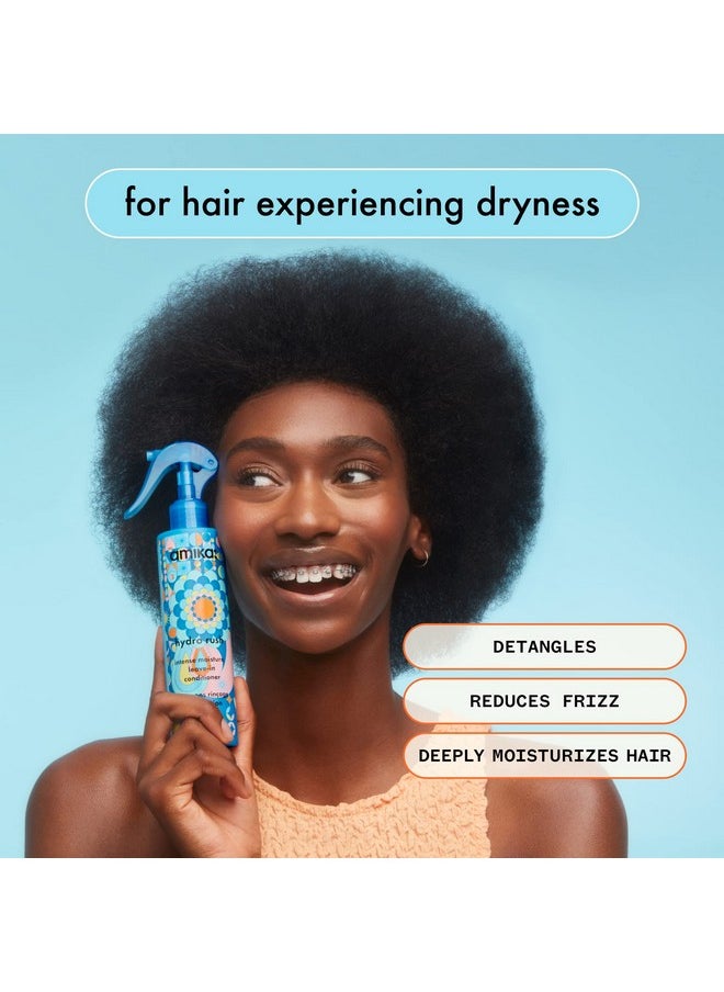 amika Hydro Rush Intense Moisture Leave-In Conditioner with Hyaluronic Acid, 200 ml
