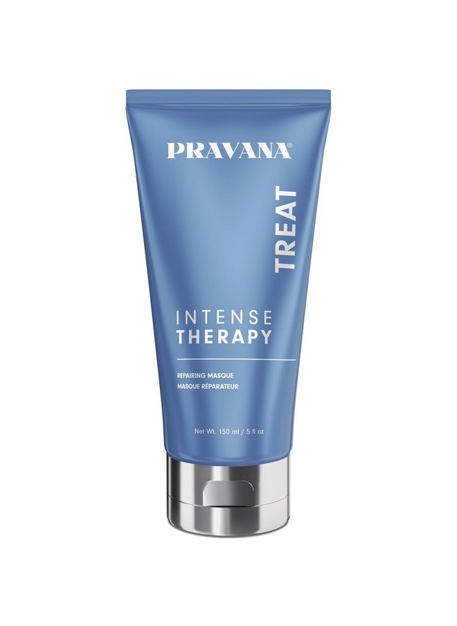 Pravana Intense Therapy Masque Treatment | Lightweight Repairing & Mending | Restores & Nourishes Damaged Hair | Proven to Reduce Breakage | Strengthens, Hydrates, Softens | 5 Fl Oz