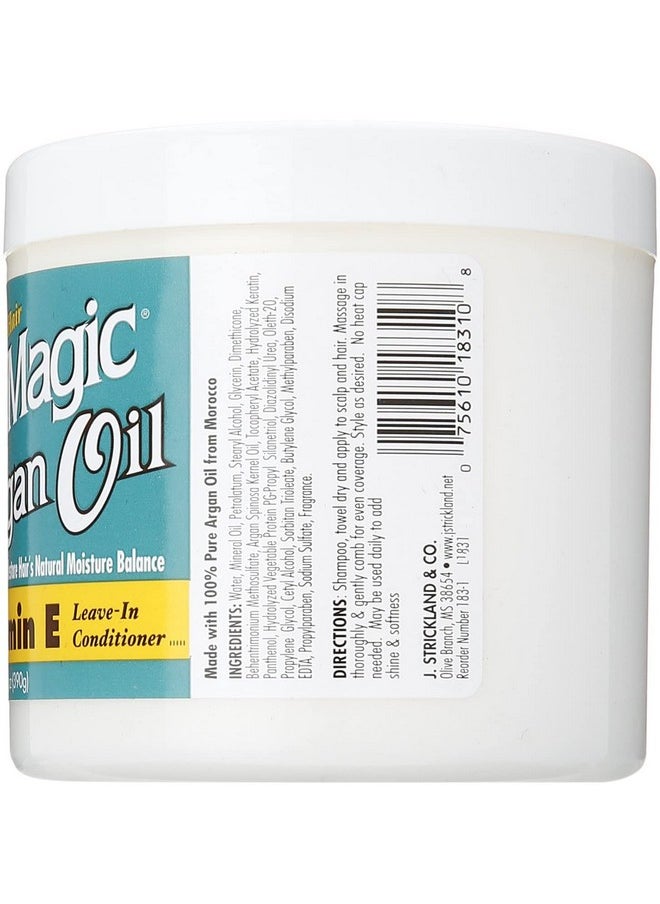 BLUE MAGIC Argan Oil & Vitamin-e Leave-in Conditioner 13.75 Oz, Blue (BLMARG)