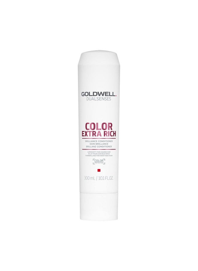 Goldwell Dualsenses Color Extra Rich Brilliance Conditioner, 10.1 Fl Oz (Pack of 1)