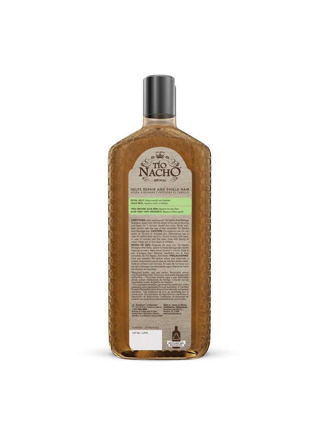 Tio Nacho Aloe Vera Deep Repair Conditioner: 100% Organic Aloe Vera and Royal Jelly, Repairs and Protects Hair, Vegetable Keratin for Softness and Shine, Paraben and Salt-Free - 14 Oz