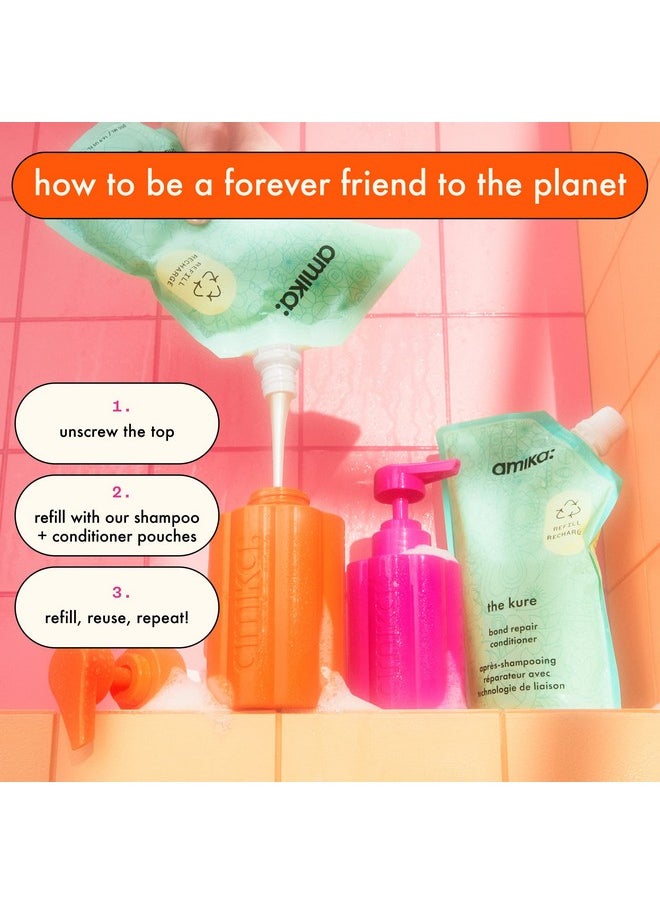 amika Forever Friend Refillable Conditioner Bottle
