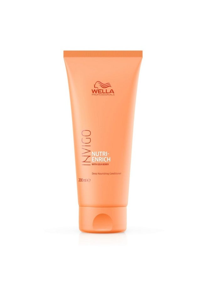 Wella Professionals Invigo Nutri-Enrich Conditioner| Deep Nourishing & Moisturizing| For Dry & Damaged Hair| 8.4 Fl Oz