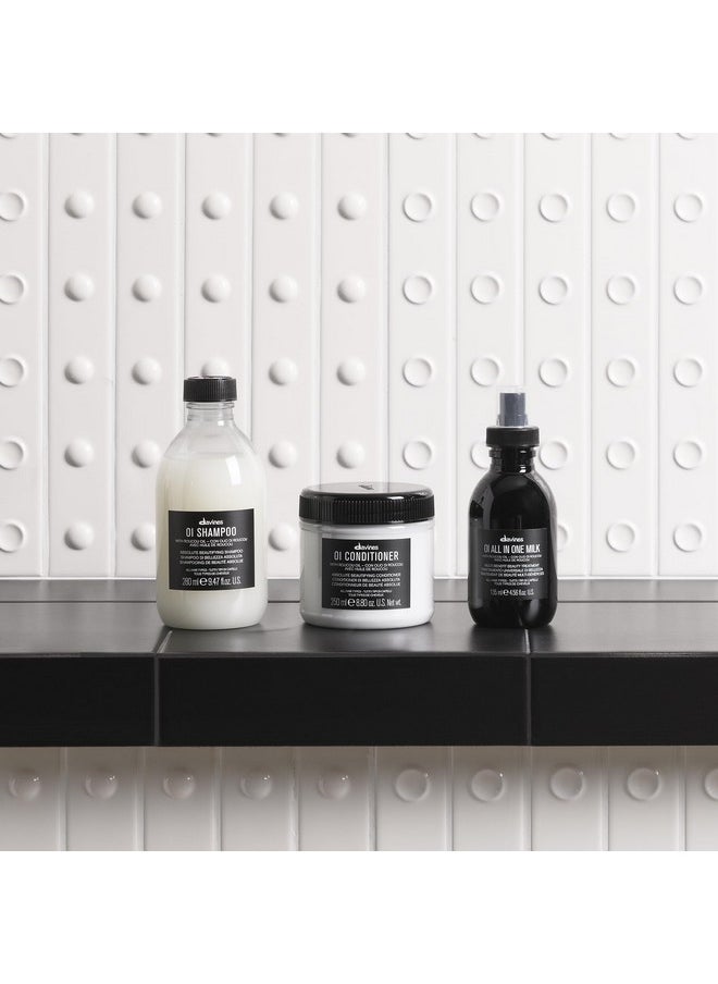 Davines OI All in One Milk | Hair Milk Spray | Powerful Hair Detangler + Heat Protection | Smoothes Frizzy Hair | 4.56 Fl Oz