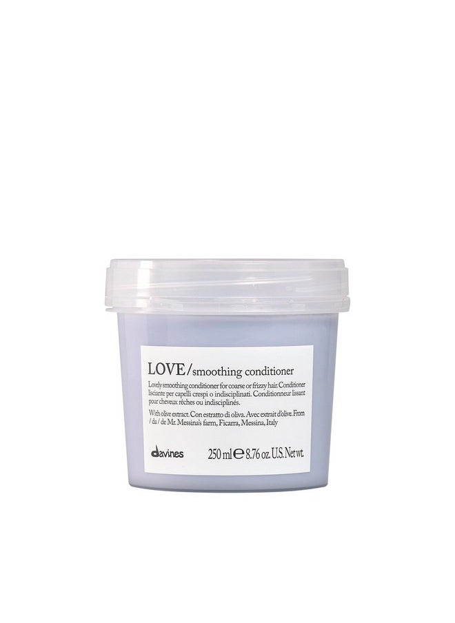 Davines LOVE Smoothing Conditioner, 8.76 Fl Oz