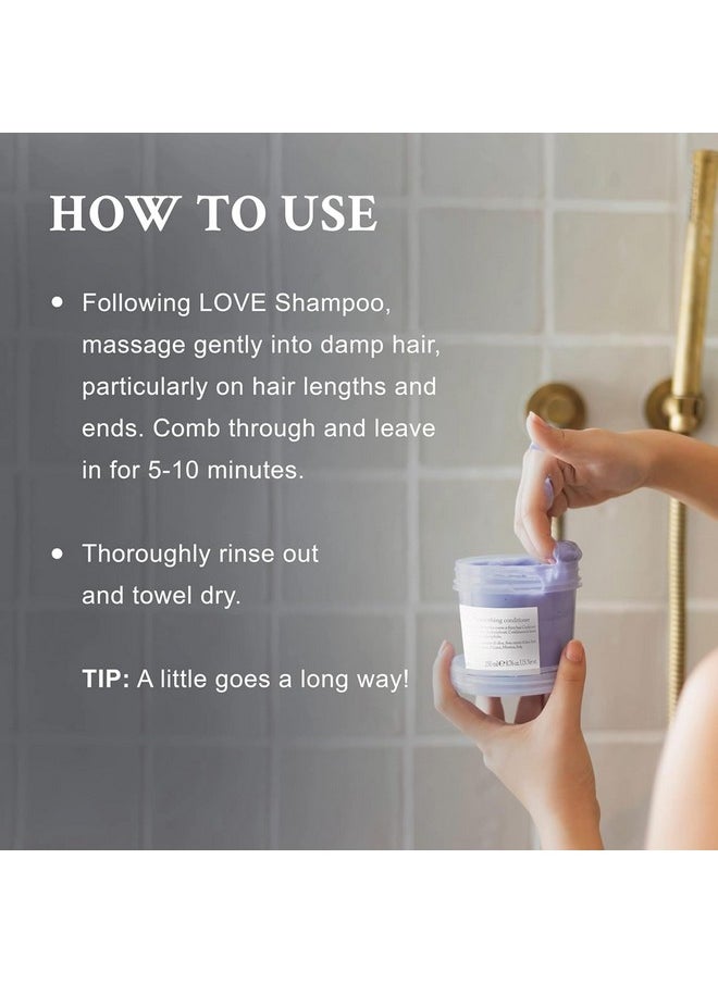 Davines LOVE Smoothing Conditioner, 8.76 Fl Oz