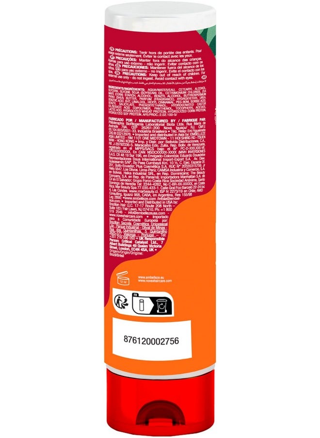 Novex Brazilian Keratin Conditioner, 10.14 oz. - Reconstructive Keratin, Frizz control & Damage Repair