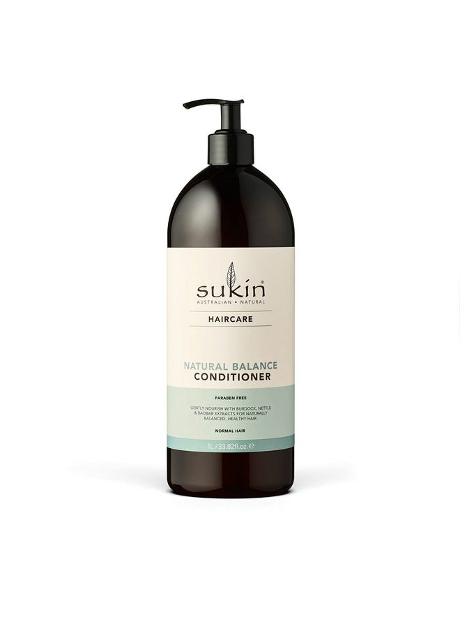 Sukin Haircare Natural Balance Conditioner, 33.82 Ounce