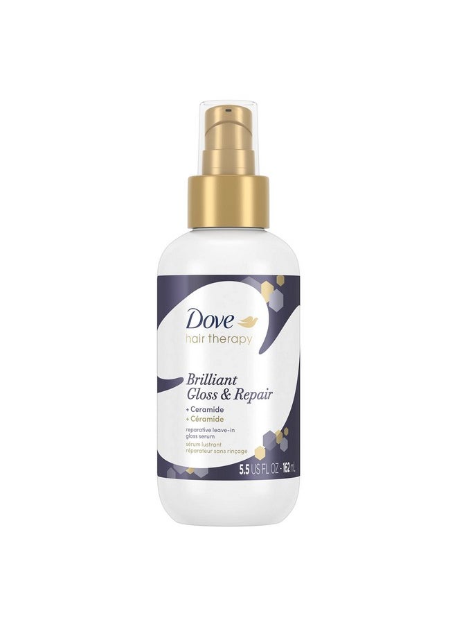 Dove Hair Therapy Leave-in Hair Treatment - Brilliant Gloss & Repair, 5.5 fl oz