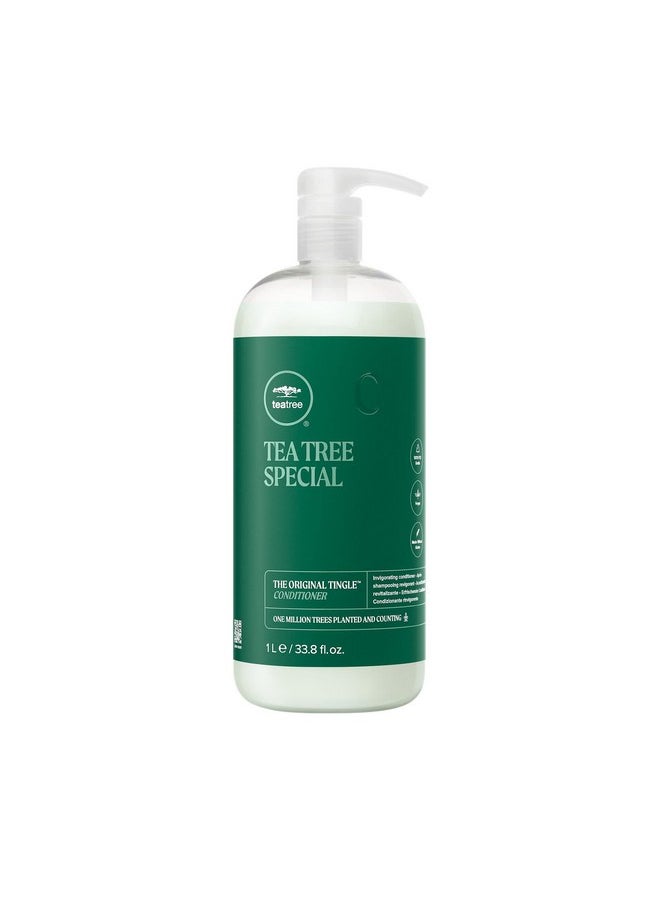 Tea Tree Special Conditioner, Detangles, Smooths + Softens, For All Hair Types, 33.8 fl. oz.