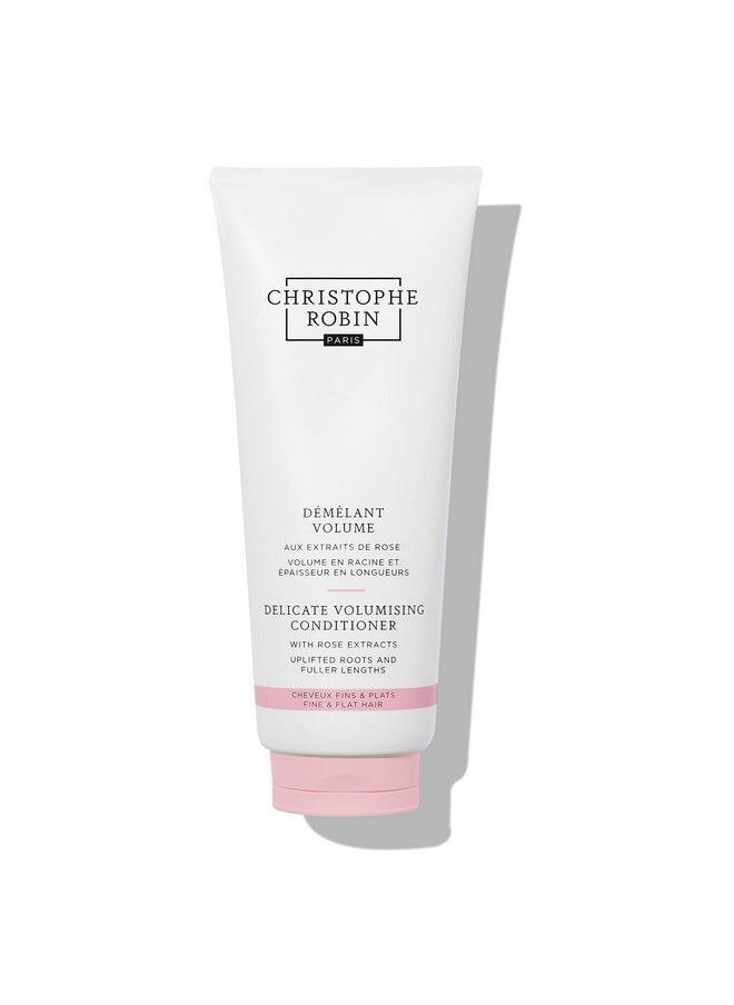 Christophe Robin Delicate Volumizing Conditioner With Rose Extracts for Thin, Fine, and Flat Hair 6.7 fl. oz