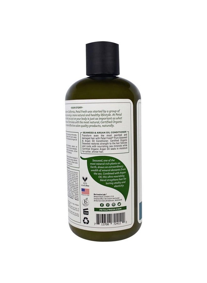 Petal Fresh Pure Strengthening Seaweed & Argan Oil Conditioner, 16 Ounce