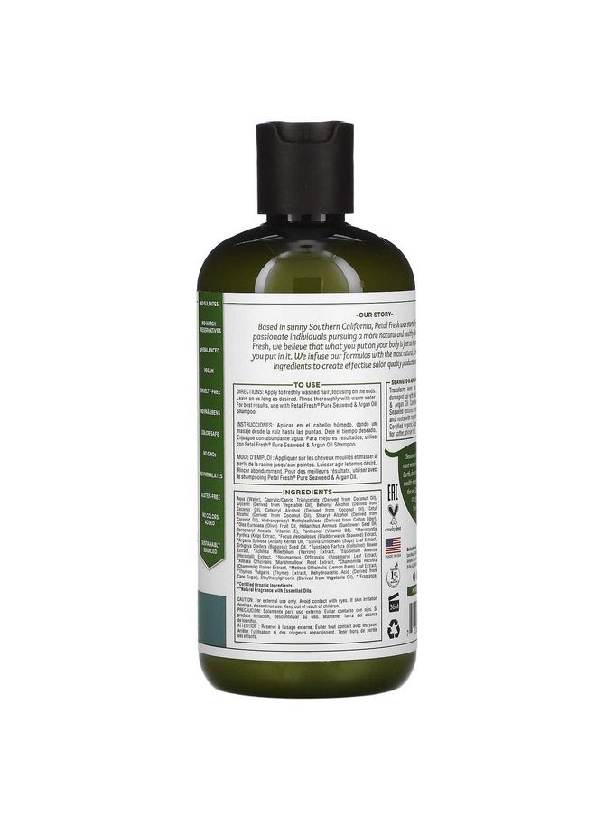 Petal Fresh Pure Strengthening Seaweed & Argan Oil Conditioner, 16 Ounce